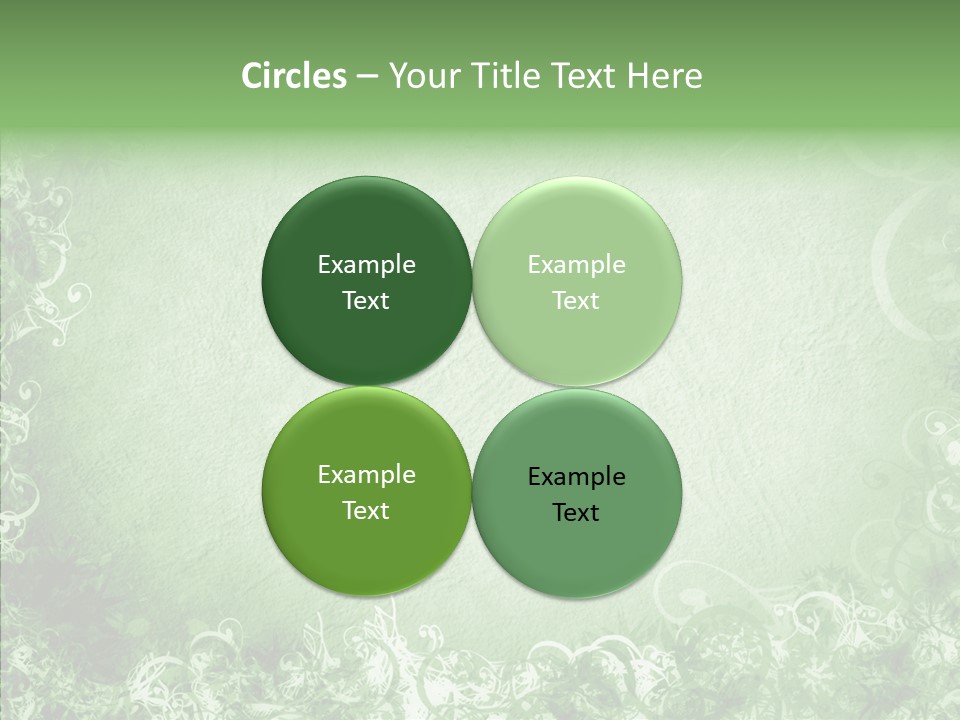 Empty Page Snow PowerPoint Template