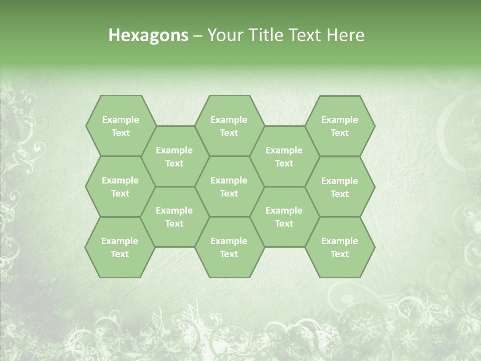 Empty Page Snow PowerPoint Template