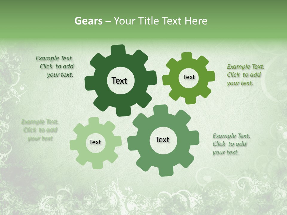 Empty Page Snow PowerPoint Template