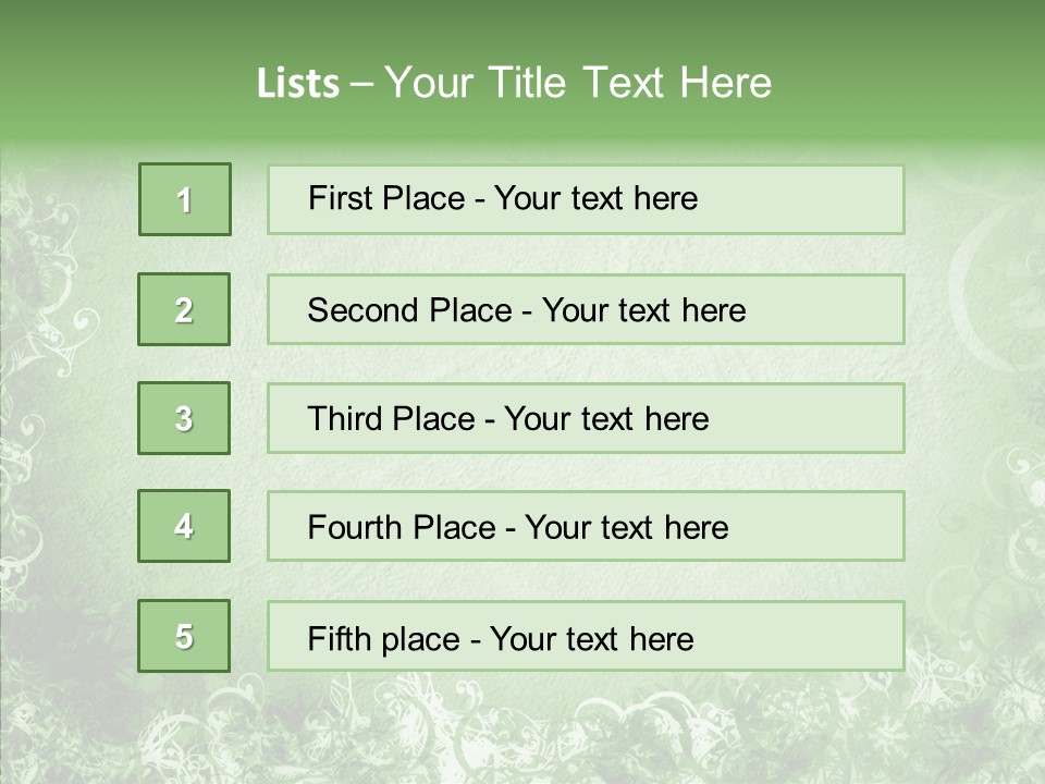 Empty Page Snow PowerPoint Template