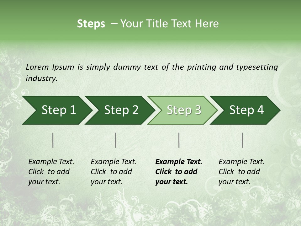 Empty Page Snow PowerPoint Template