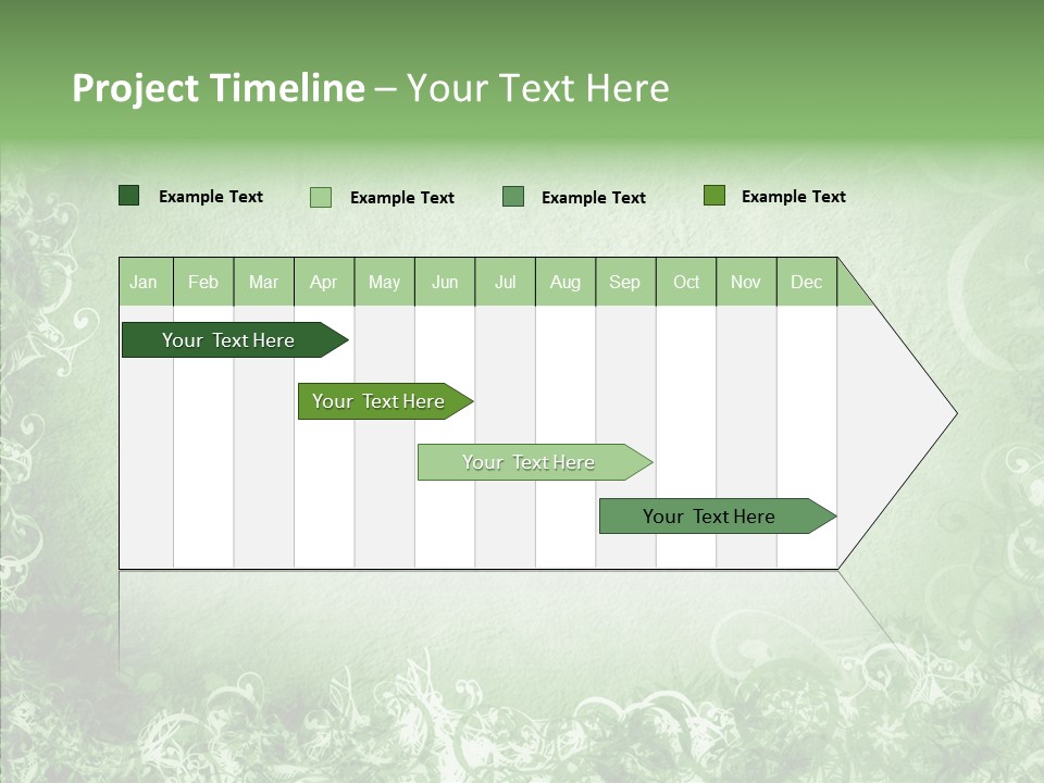 Empty Page Snow PowerPoint Template