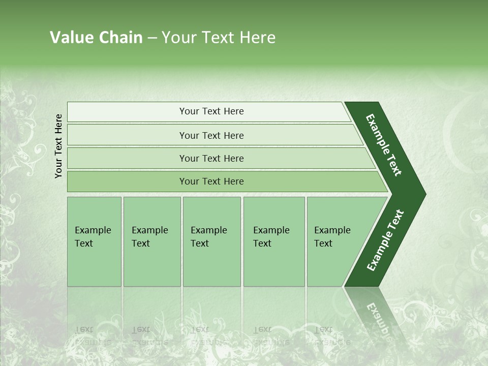 Empty Page Snow PowerPoint Template