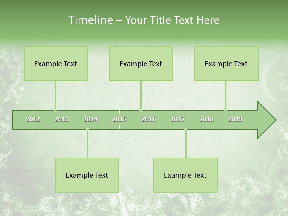 Empty Page Snow PowerPoint Template