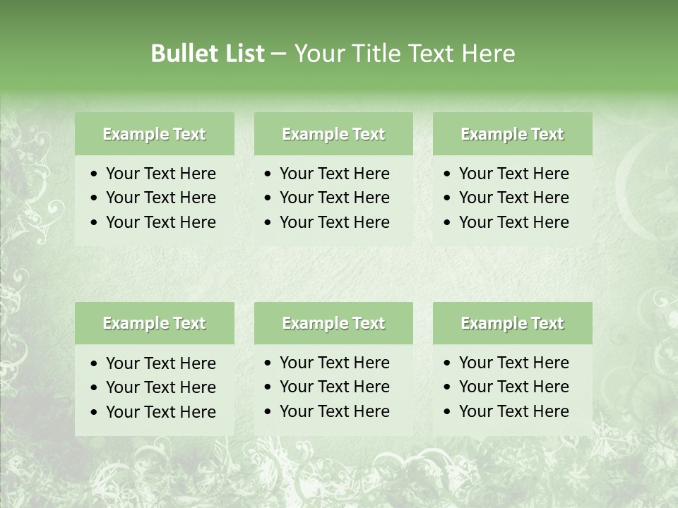 Empty Page Snow PowerPoint Template