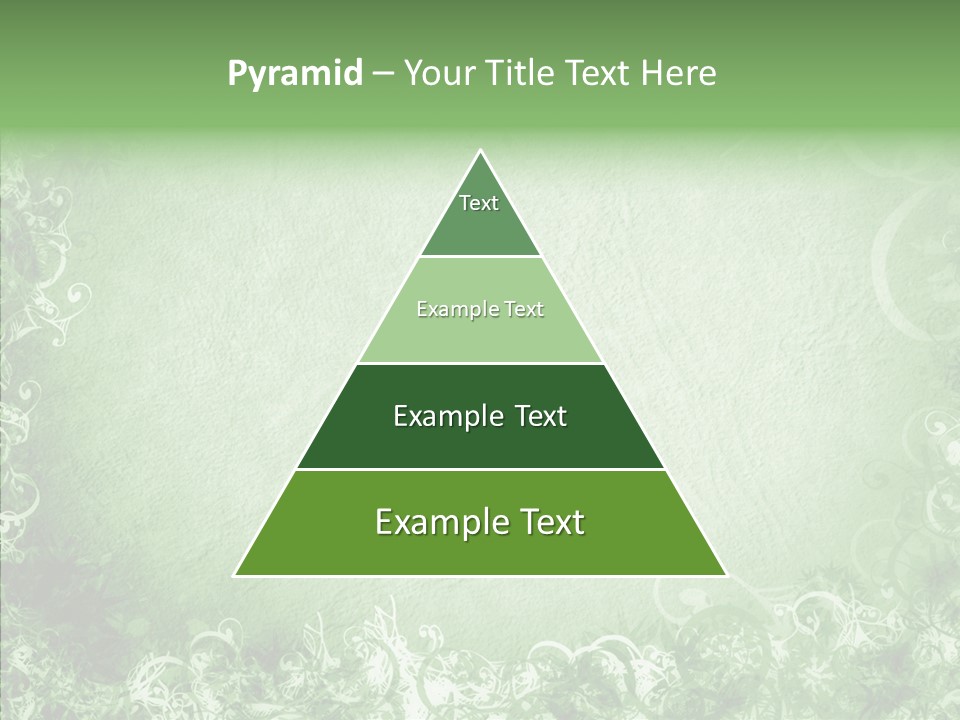 Empty Page Snow PowerPoint Template