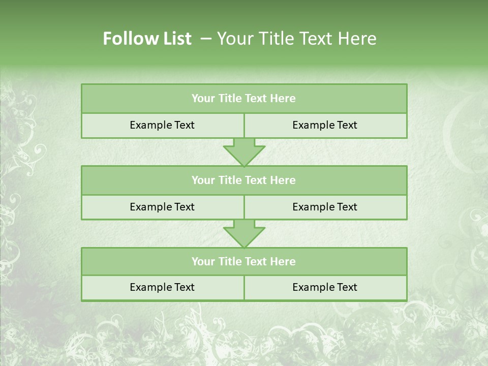 Empty Page Snow PowerPoint Template