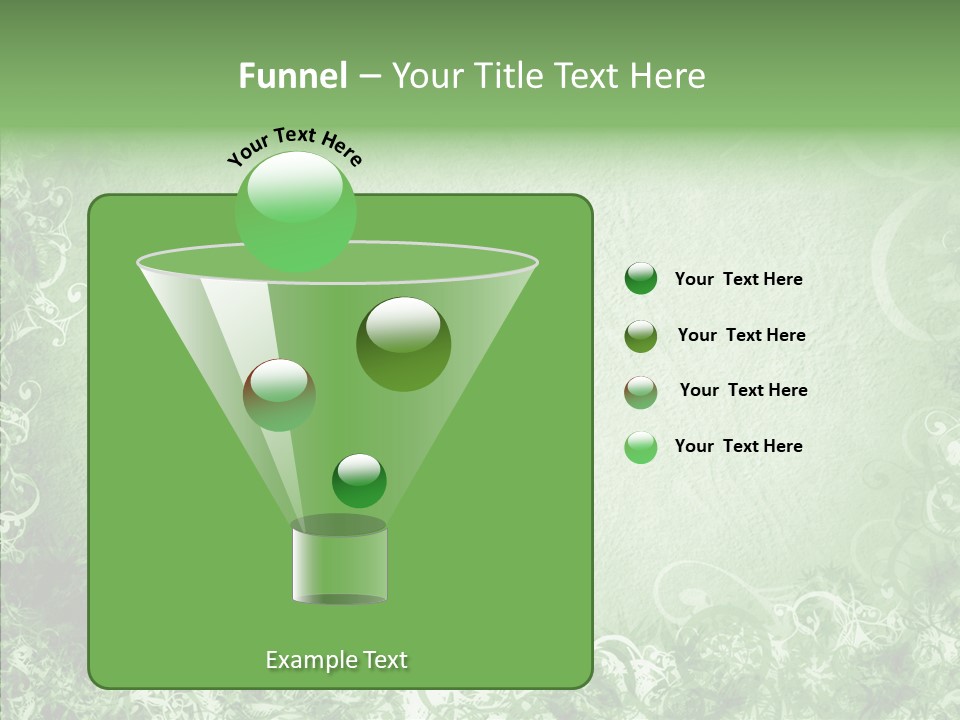 Empty Page Snow PowerPoint Template