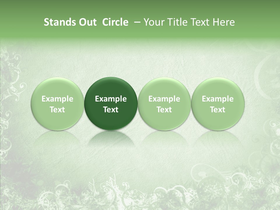 Empty Page Snow PowerPoint Template