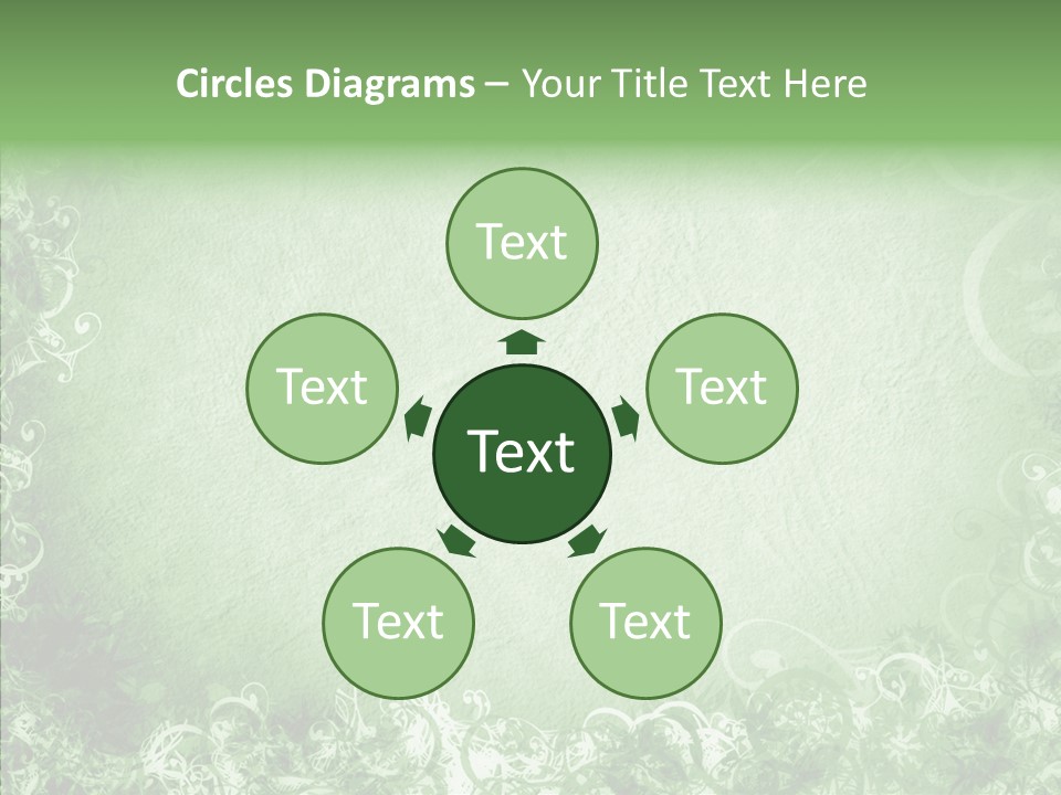 Empty Page Snow PowerPoint Template