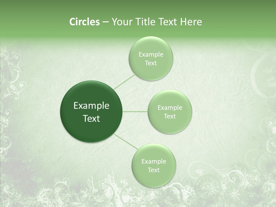 Empty Page Snow PowerPoint Template