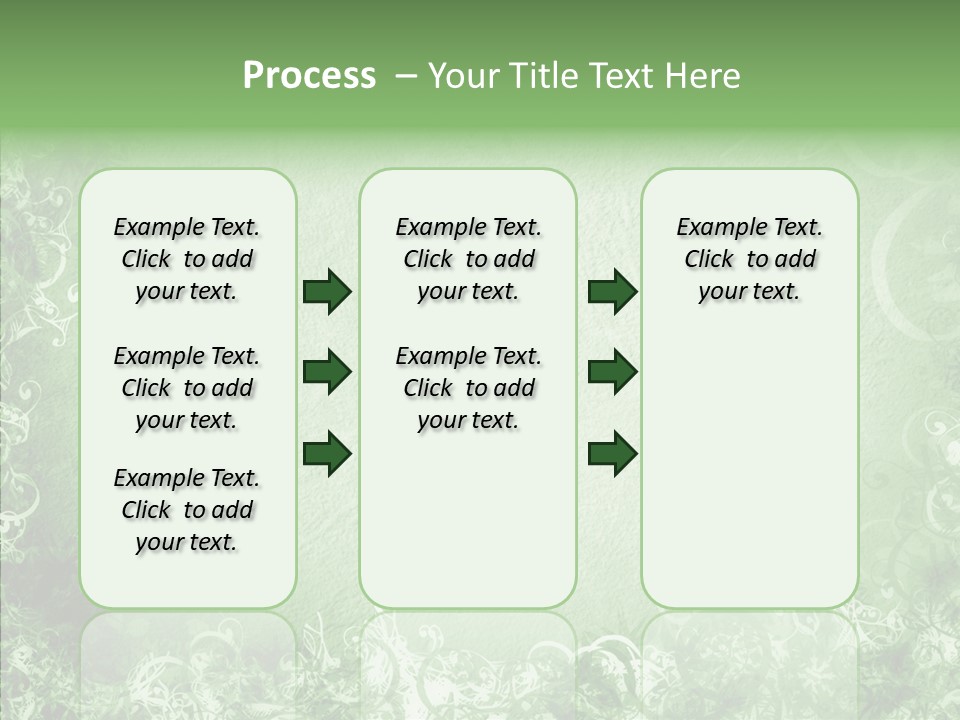 Empty Page Snow PowerPoint Template