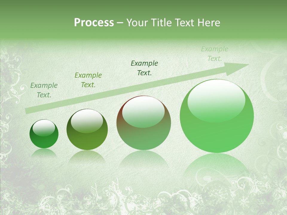 Empty Page Snow PowerPoint Template