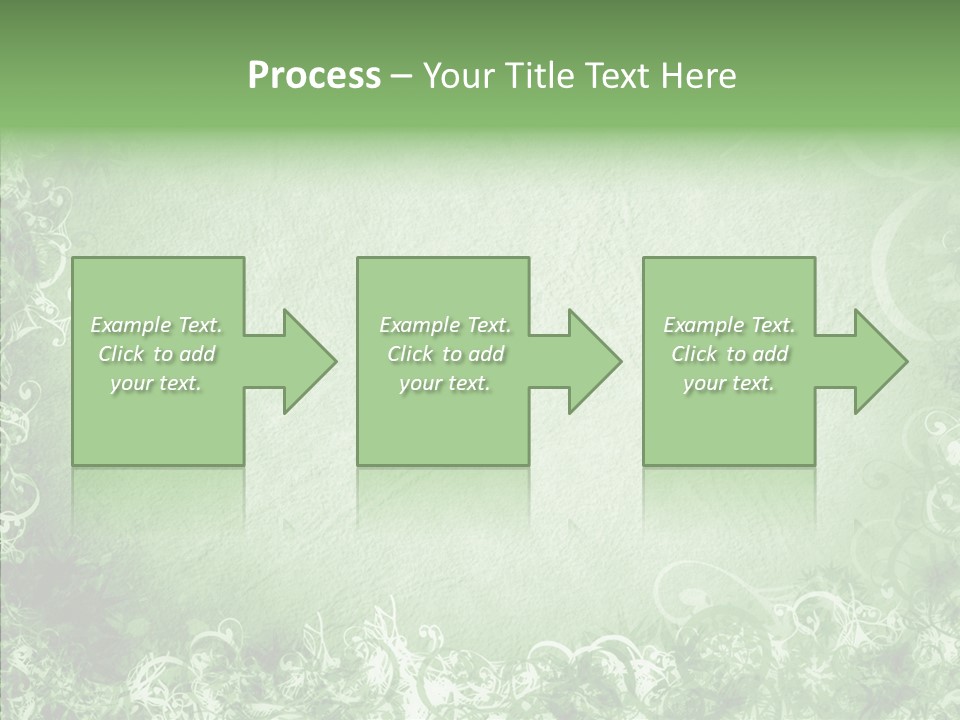 Empty Page Snow PowerPoint Template
