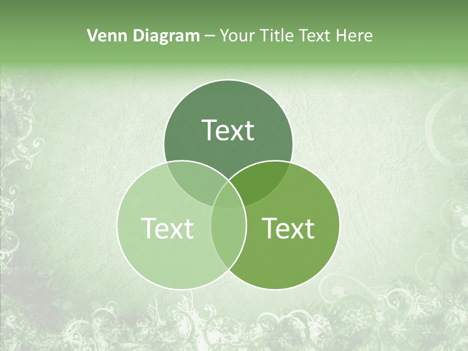 Empty Page Snow PowerPoint Template