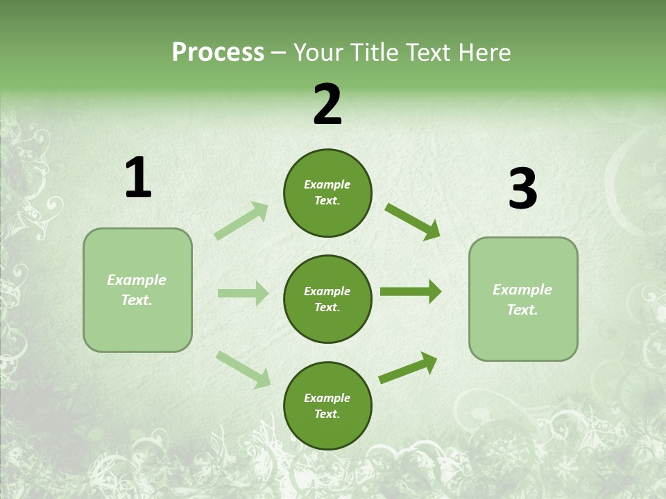 Empty Page Snow PowerPoint Template