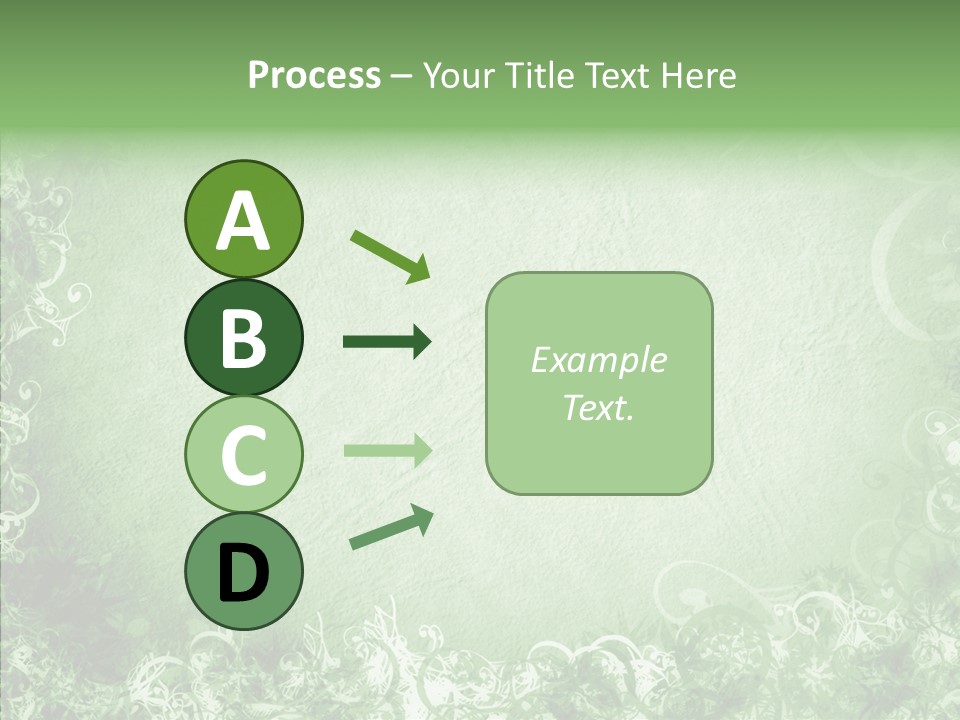 Empty Page Snow PowerPoint Template