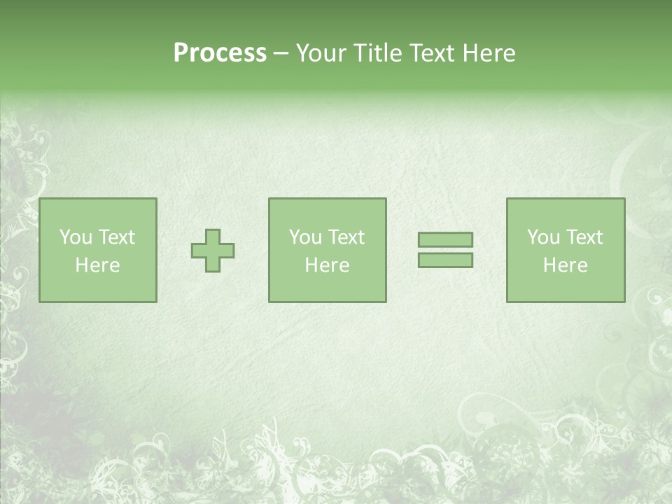 Empty Page Snow PowerPoint Template