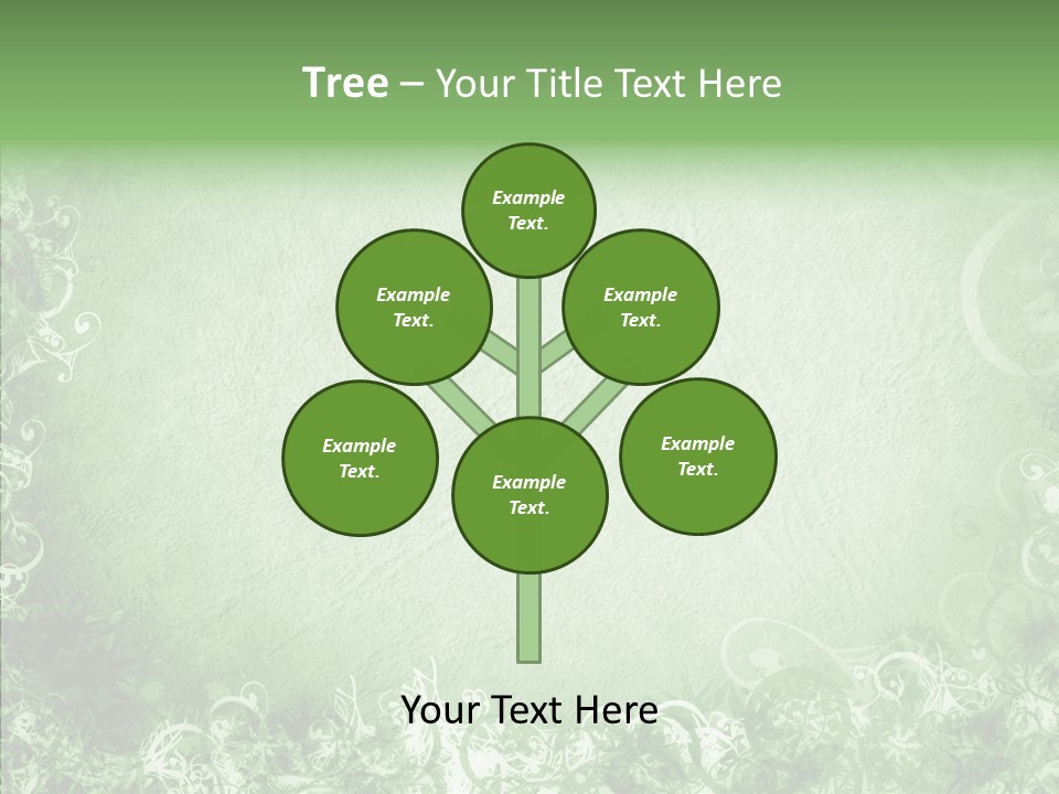 Empty Page Snow PowerPoint Template