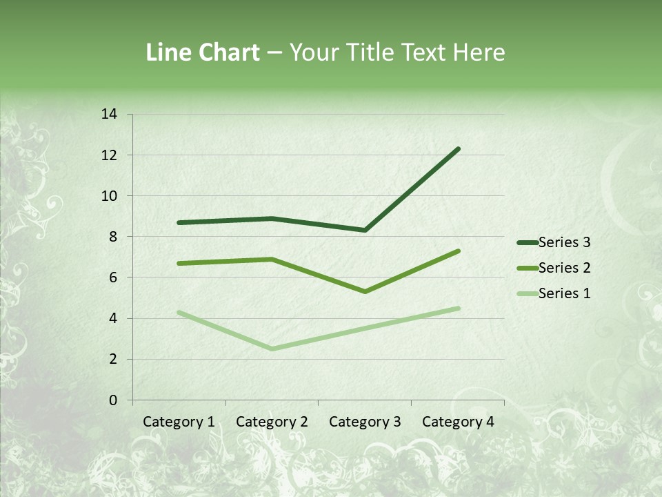 Empty Page Snow PowerPoint Template