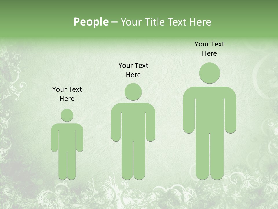 Empty Page Snow PowerPoint Template