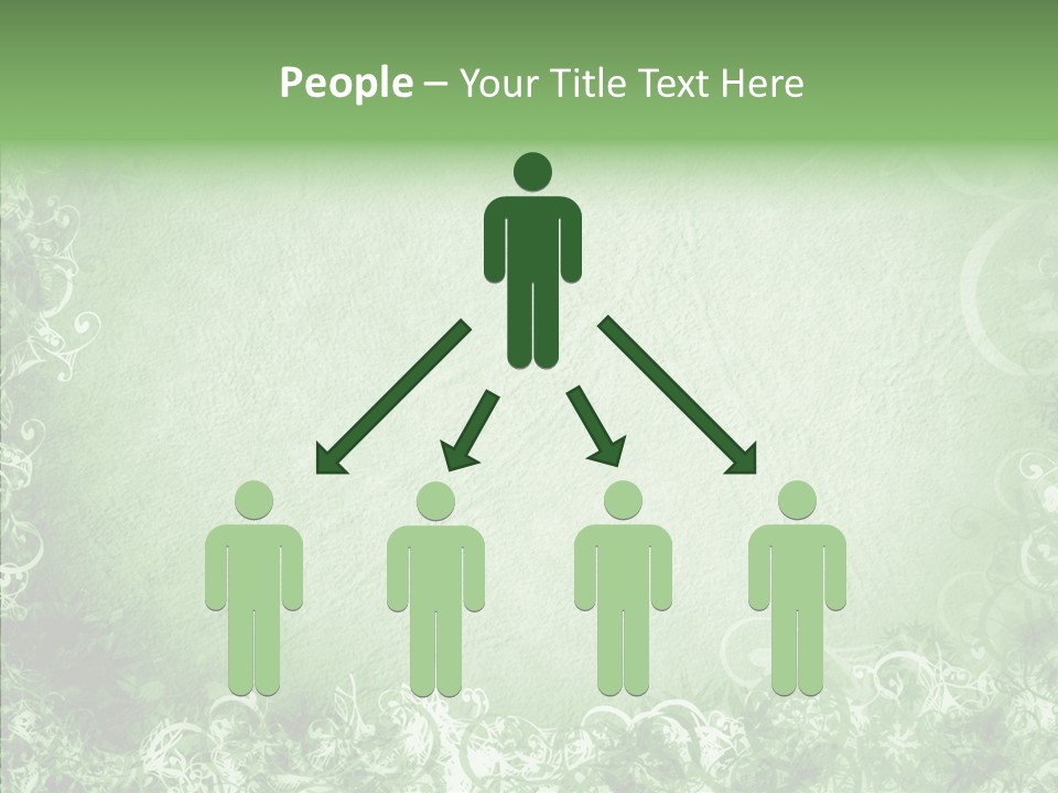 Empty Page Snow PowerPoint Template