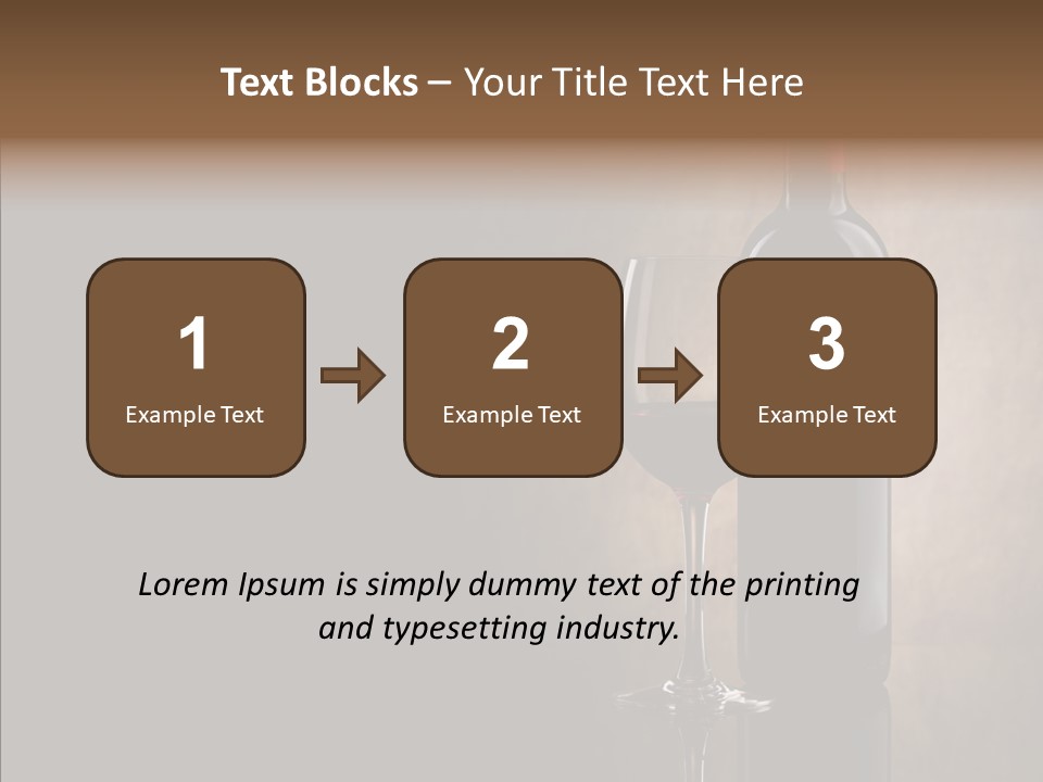 Celebrate Bar Vintage PowerPoint Template