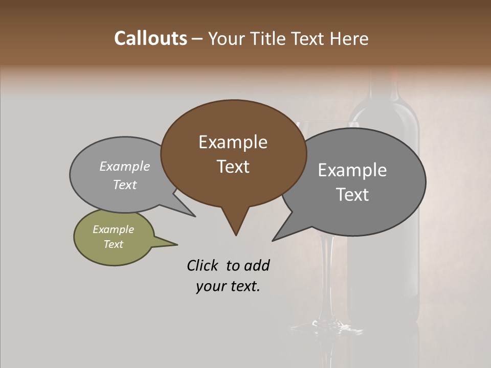 Celebrate Bar Vintage PowerPoint Template