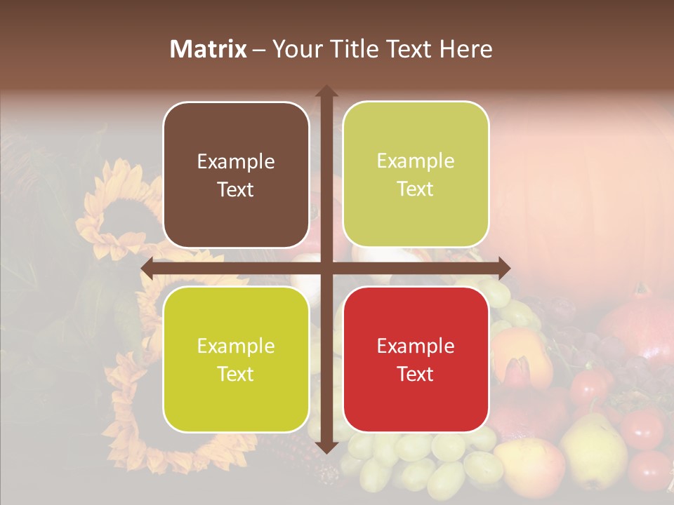 Background Tomato Potato PowerPoint Template