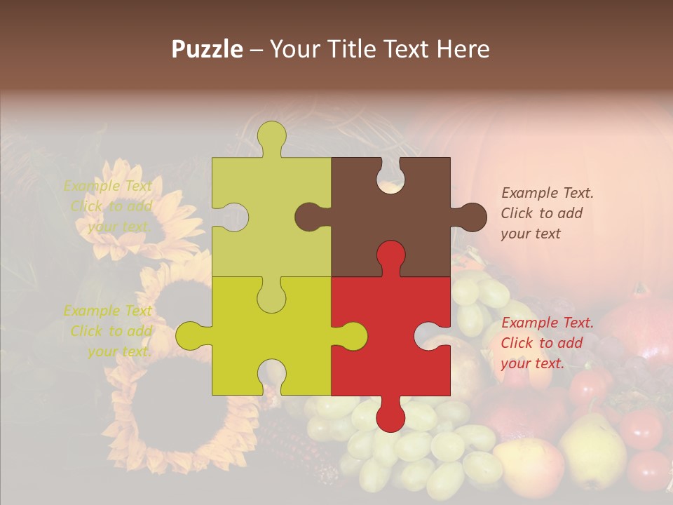 Background Tomato Potato PowerPoint Template