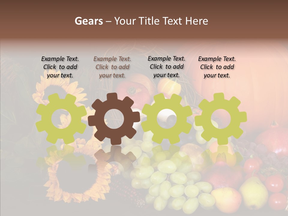 Background Tomato Potato PowerPoint Template