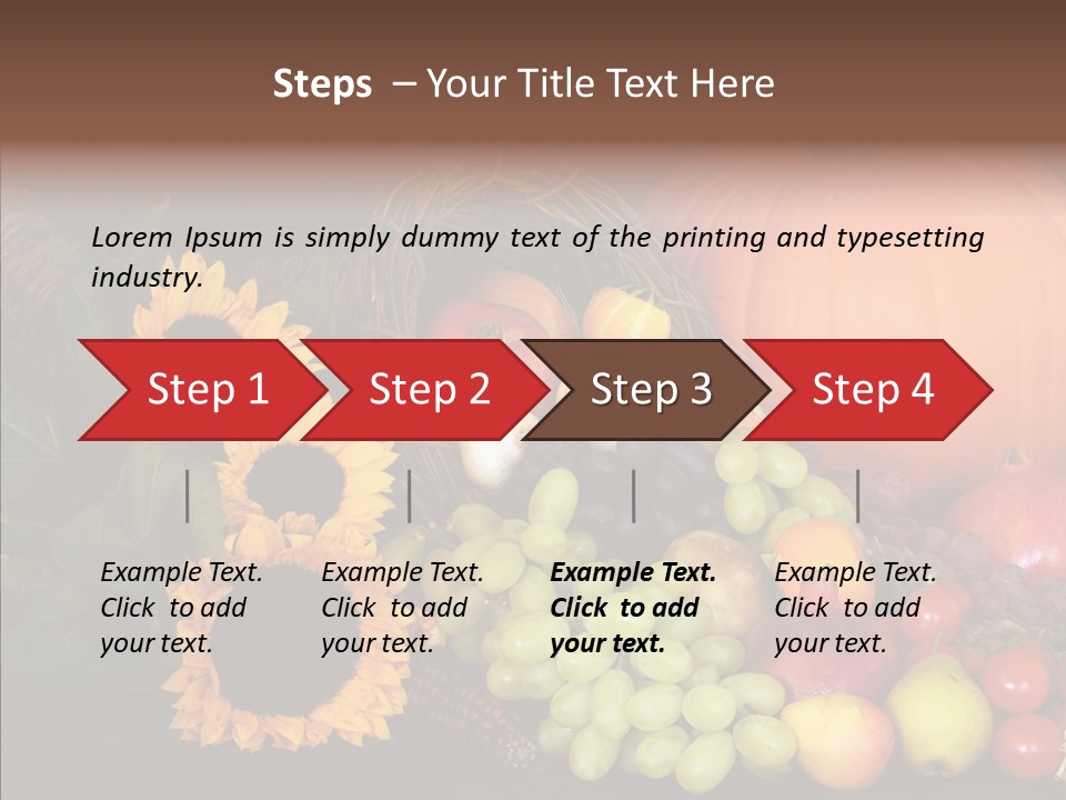 Background Tomato Potato PowerPoint Template