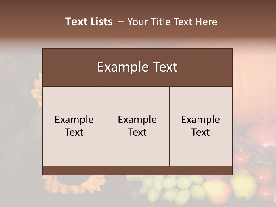 Background Tomato Potato PowerPoint Template