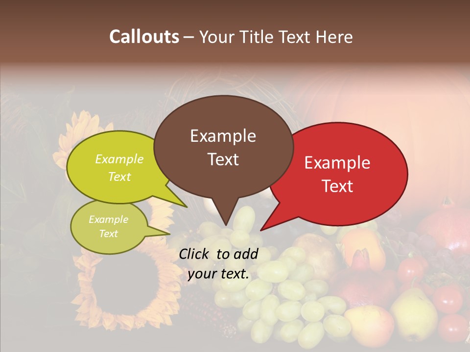 Background Tomato Potato PowerPoint Template