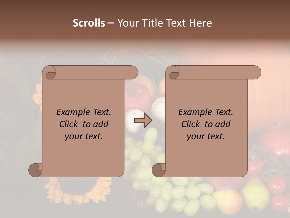 Background Tomato Potato PowerPoint Template