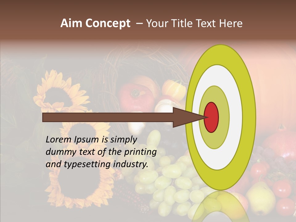 Background Tomato Potato PowerPoint Template