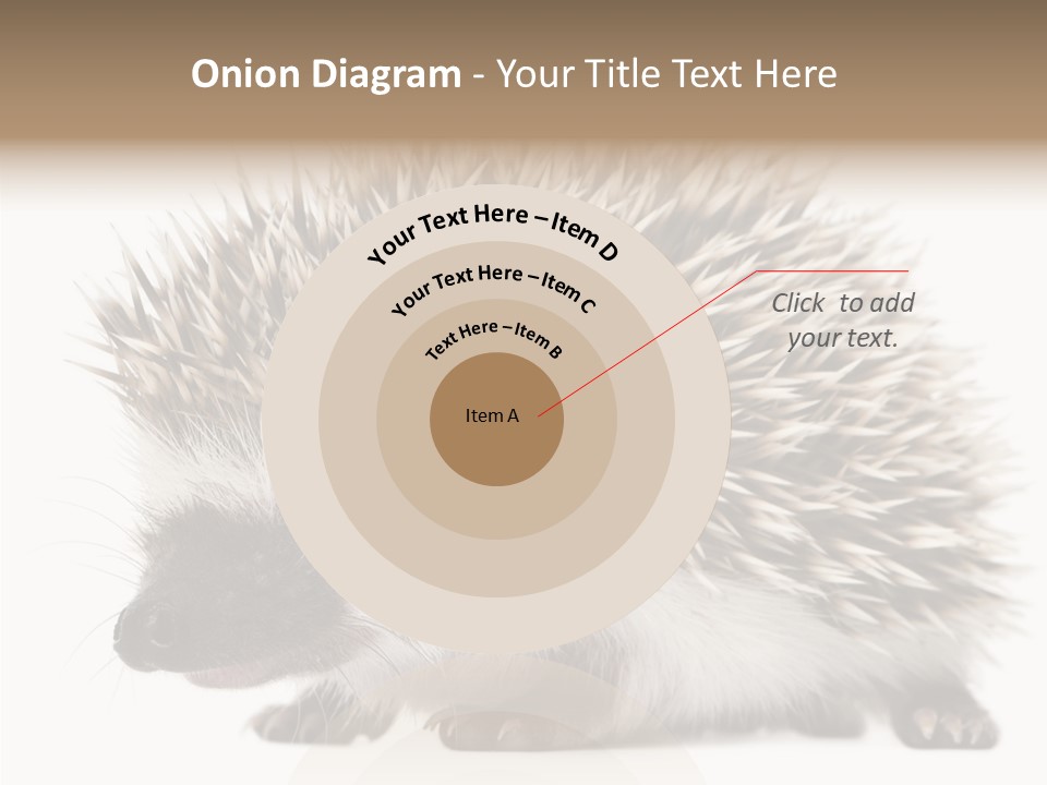 Needle Young Animal Wildlife PowerPoint Template