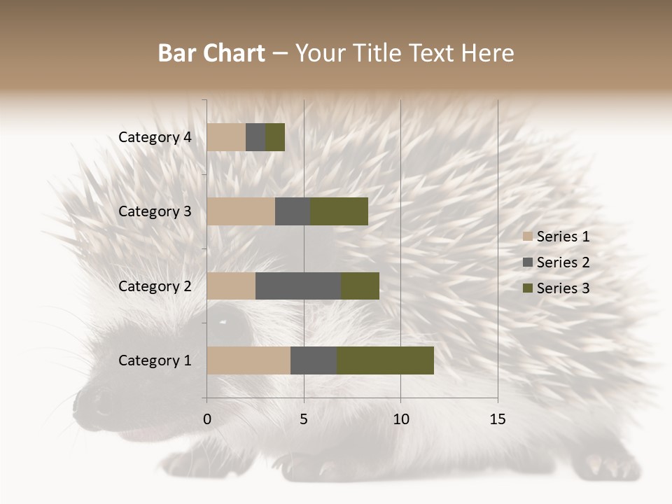 Needle Young Animal Wildlife PowerPoint Template