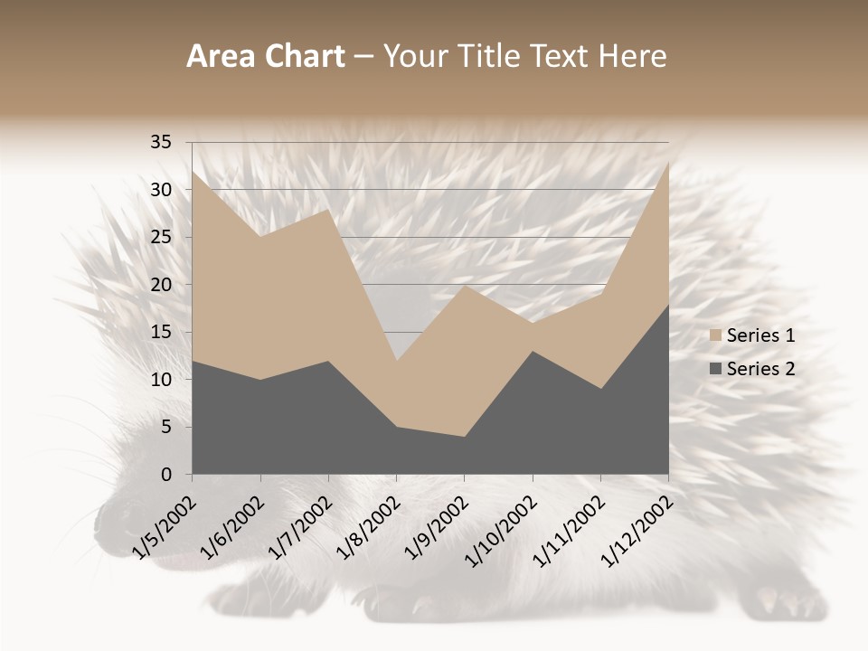 Needle Young Animal Wildlife PowerPoint Template