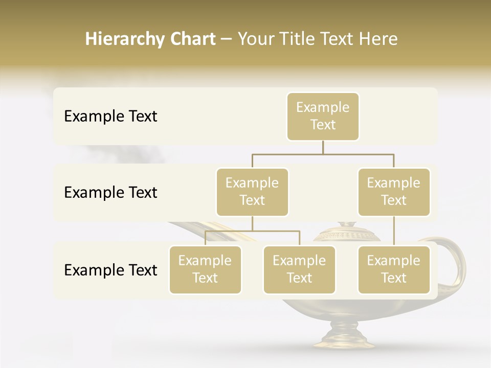 Antique Genie Lamp PowerPoint Template