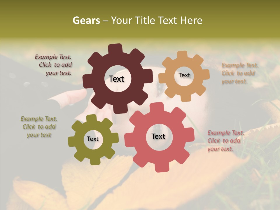 Lifestyles Clothing Maple PowerPoint Template