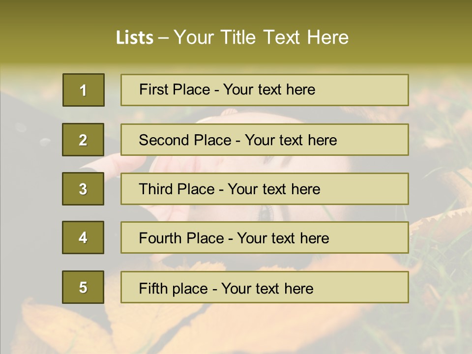 Lifestyles Clothing Maple PowerPoint Template