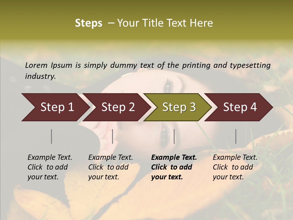 Lifestyles Clothing Maple PowerPoint Template