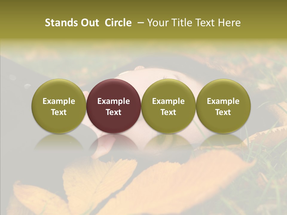 Lifestyles Clothing Maple PowerPoint Template