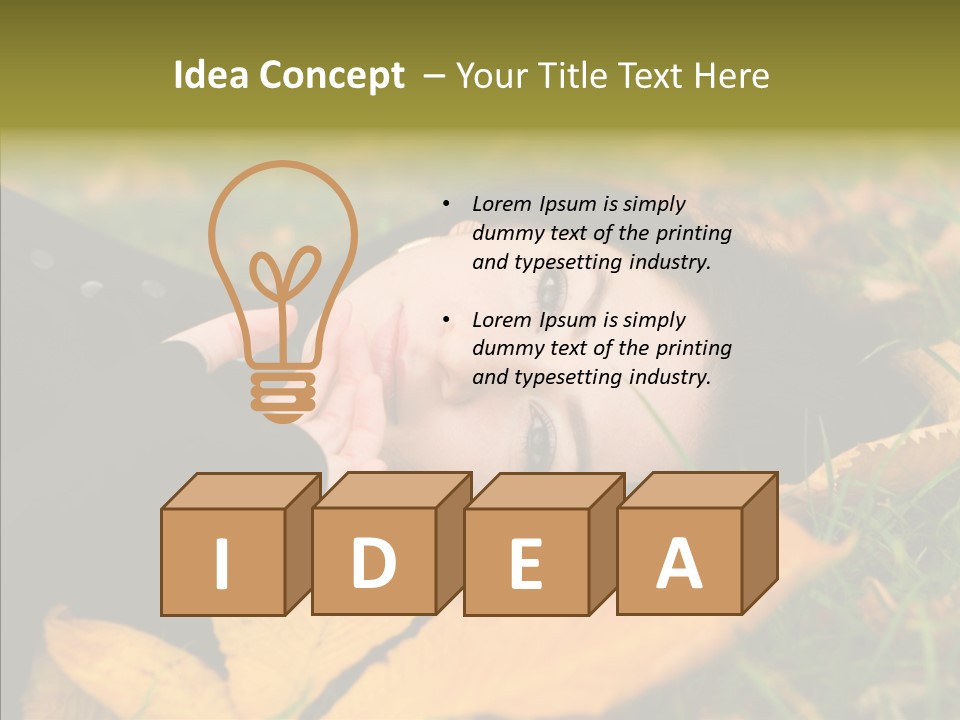 Lifestyles Clothing Maple PowerPoint Template