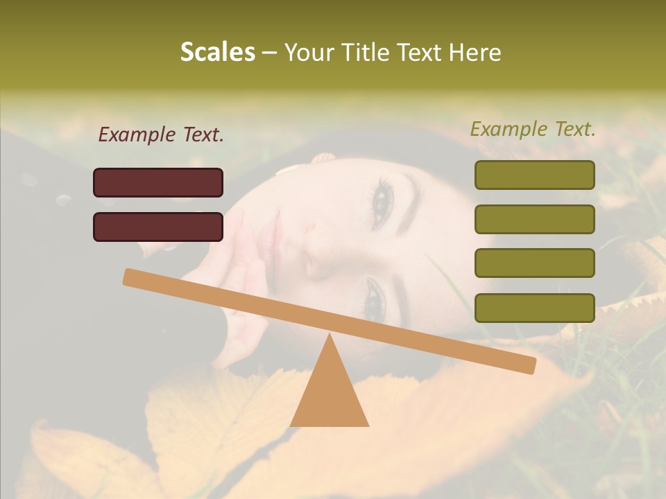 Lifestyles Clothing Maple PowerPoint Template