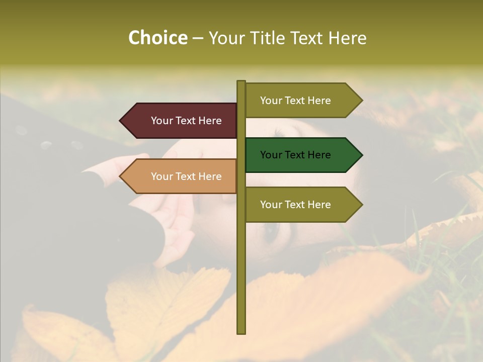 Lifestyles Clothing Maple PowerPoint Template