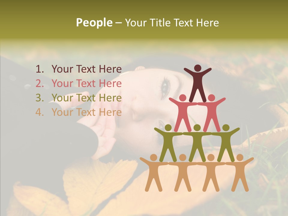 Lifestyles Clothing Maple PowerPoint Template