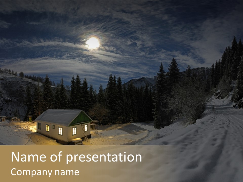 Shelter Window Recreation PowerPoint Template
