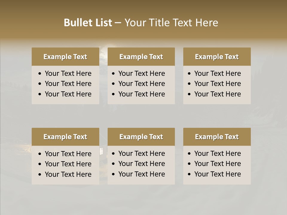 Shelter Window Recreation PowerPoint Template